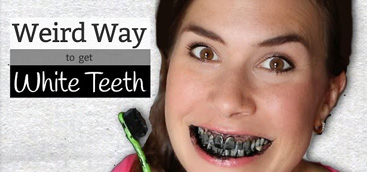 Dentist warns against charcoal teeth whitening trend